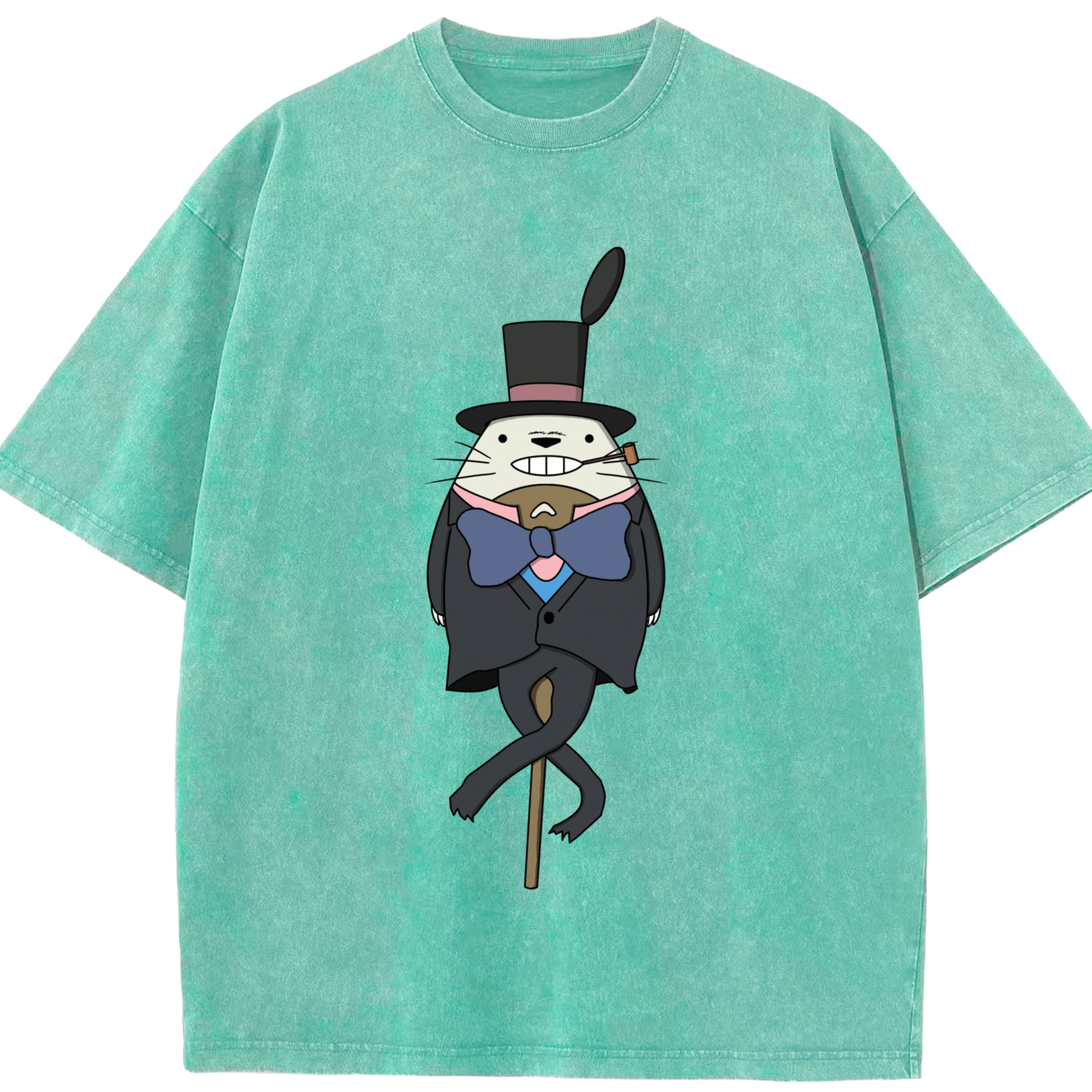 （画像用） となりのトトロ 草壁メイ 草壁サツキ My Neighbor Totoro Satsuki Kusakabe Mei Kusakabe 綿100% ヴィンテージ風 半袖Tシャツ（フロントプリント）